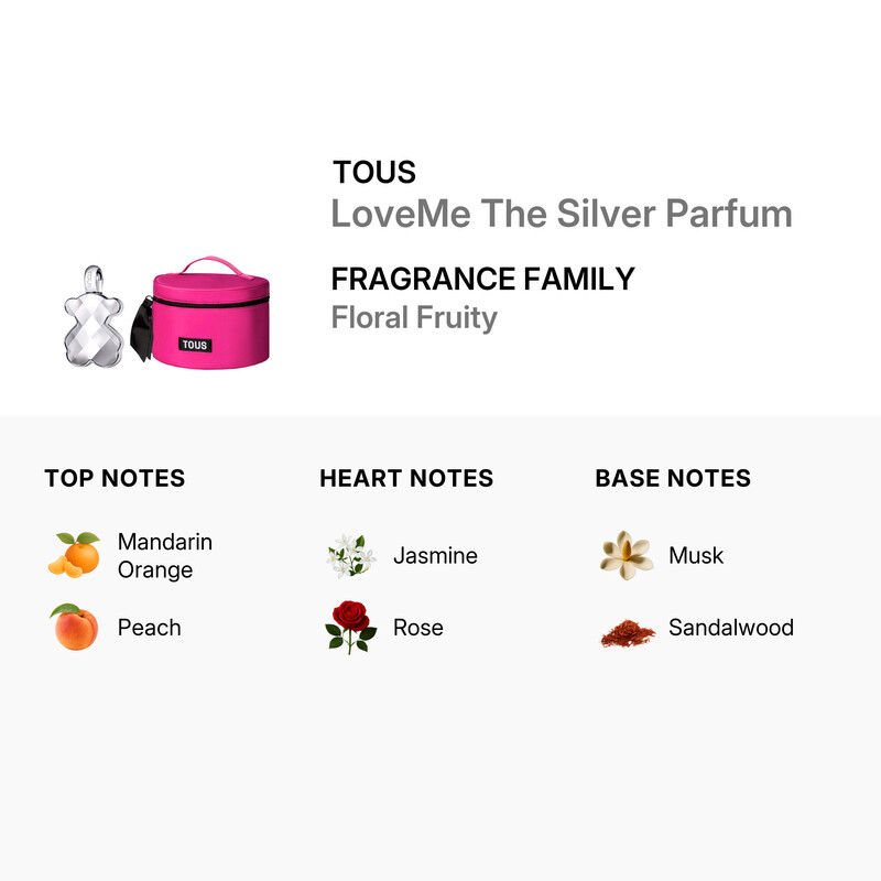 Tous LoveMe The Silver Parfum Gift Set Fragrances 8436603332712