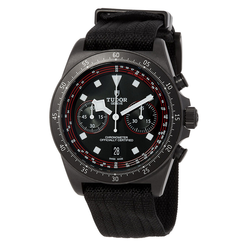 Tudor Pelagos FXD Chronograph Cycling Automatic Black Dial Men's