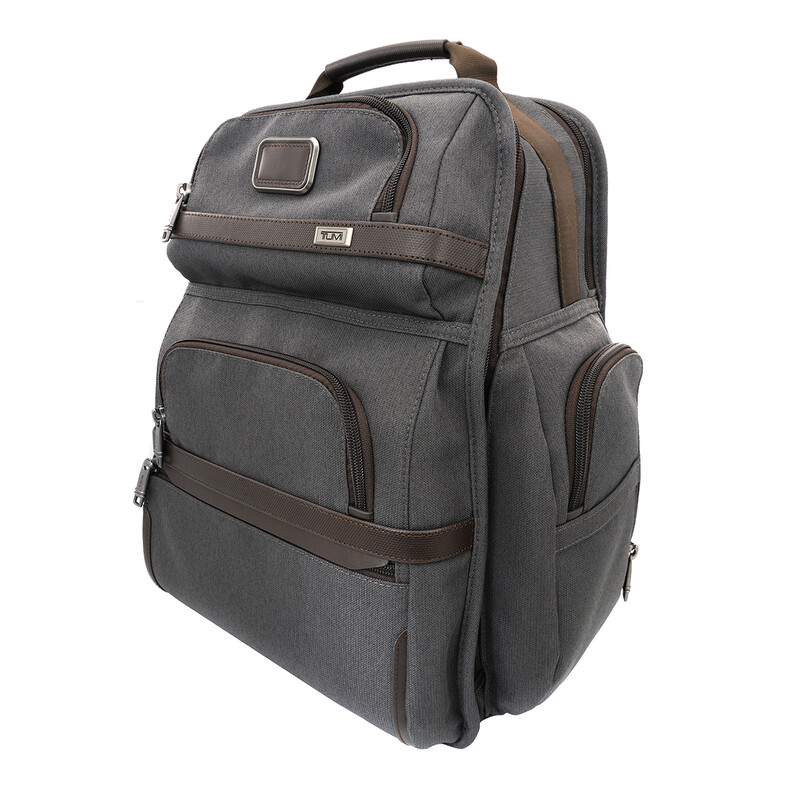 Tumi Alpha 3 Brief Pack In Anthracite 2603580AT3 0742315477718