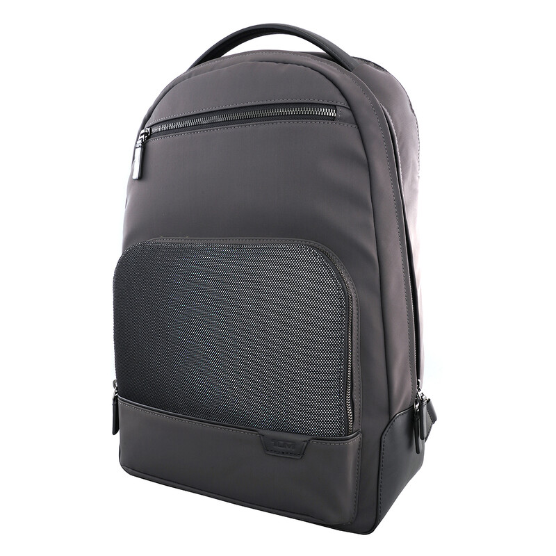 tumi alpha london backpack TUMI 232388NVY ALPHA BRAVO LONDON ROLL TOP BACKPACK Navy Nylon Men