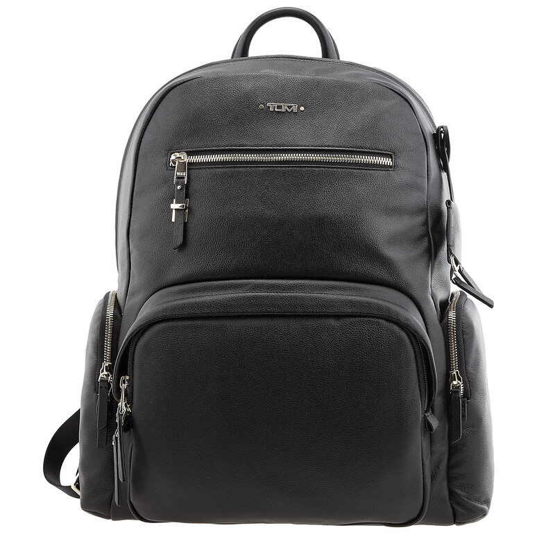 Tumi Voyageur Carson Leather Backpack - Black 0196342D