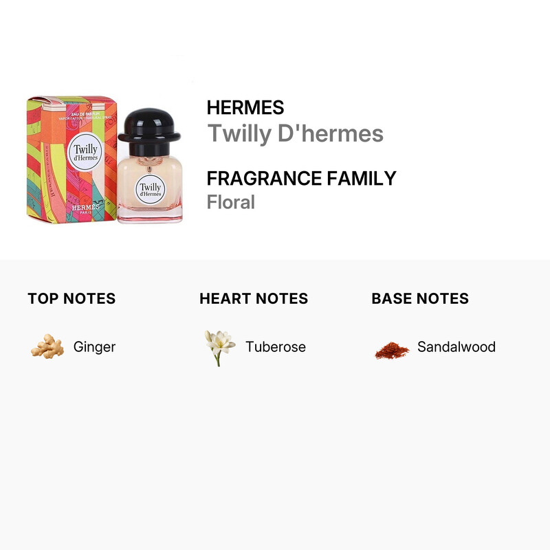 Hermes Twilly Dhermes / Hermes EDP Splash 0.25 oz (7.5 ml) (W