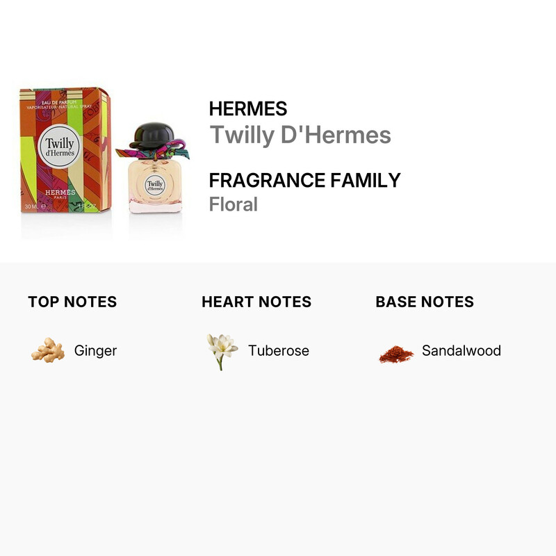 Hermes Twilly Dhermes / Hermes EDP Spray 1.0 oz (30 ml) (w