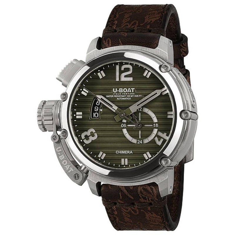 オマージュウォッチ U-Boat Chimera Automatic Green Dial Men's Watch 9604 - Watches