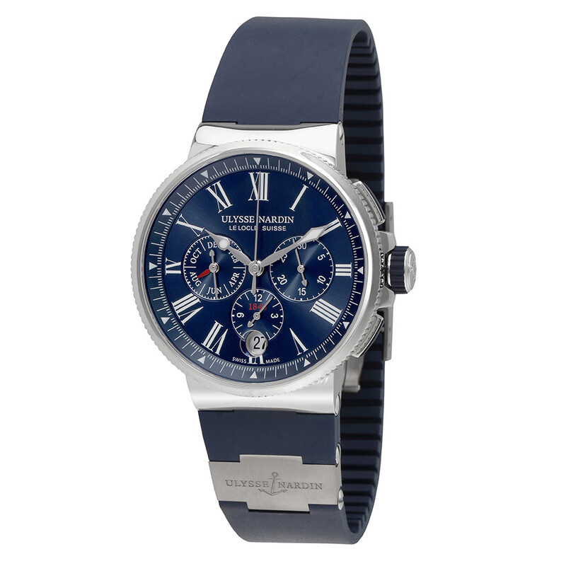 Ulysse Nardin Marine Chronograph Automatic Men's Watch 1533-150-3