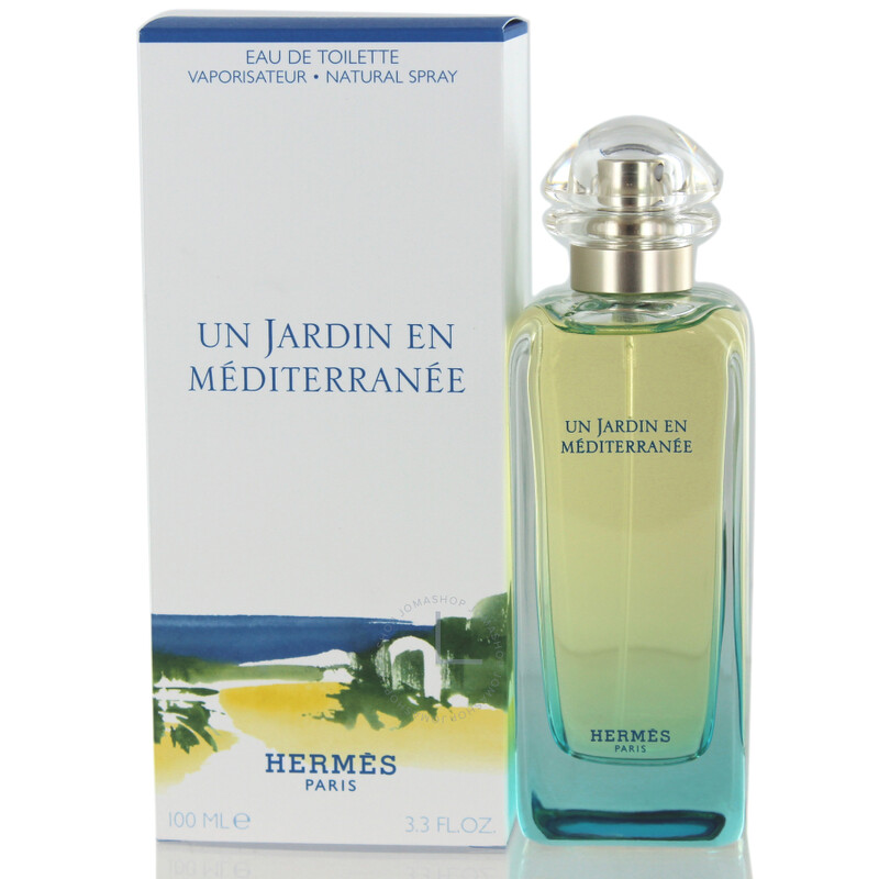 Hermes Un Jardin En Mediterranee / Hermes EDT Spray 3.3 oz (100 ml