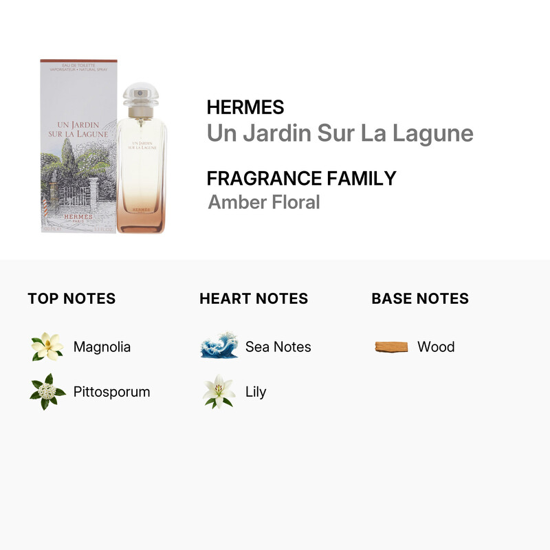 Un Jardin Sur La Lagune / Hermes EDT Spray 3.3 oz (100 ml) (u)