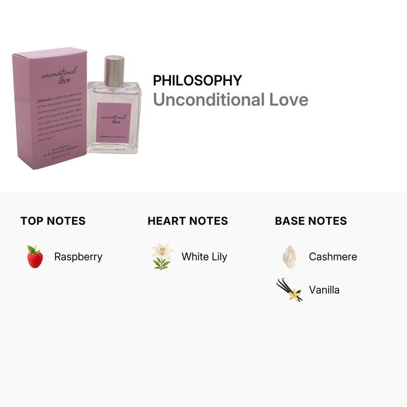 Philosophy Unconditional Love by Philosophy for Women - 2 oz EDT