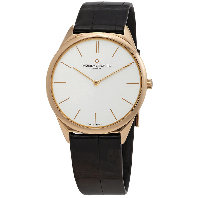 Vacheron Constantin Historiques Ultra Fine 1955 Silver Dial Black