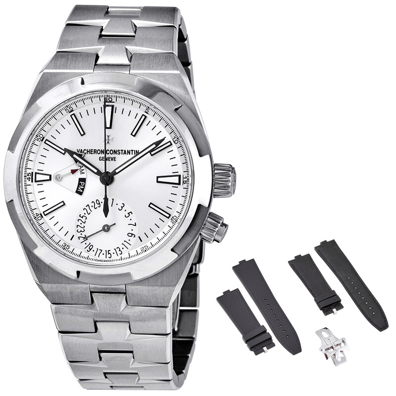 Vacheron Constantin Overseas Dual Time Automatic Silver Dial Men's