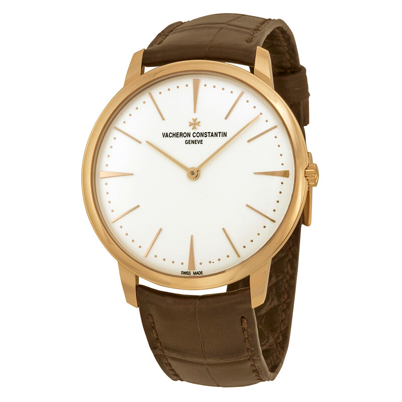 Vacheron Constantin Patrimony Grand Taille 18kt Rose Gold Manual Wind Men's Watch