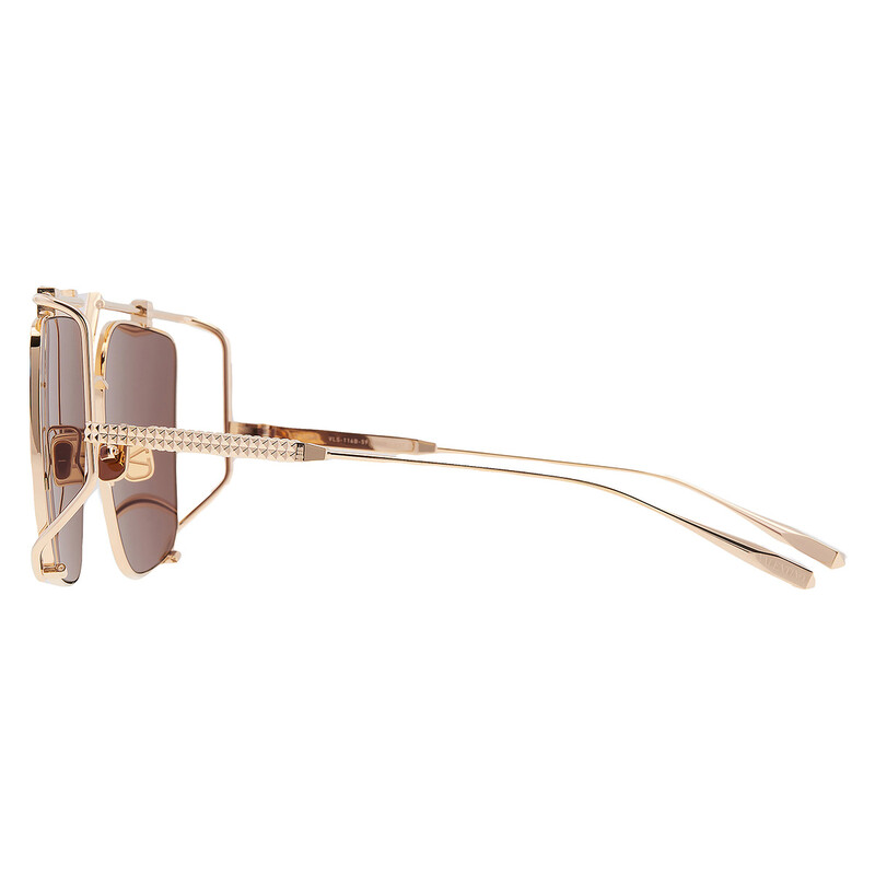Valentino Garavani Brown Gradient/Gold Flash Irregular Ladies