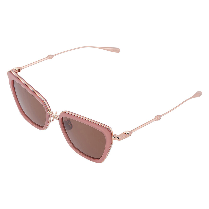 Valentino Garavani DAYDREAM II Brown Butterfly Ladies Sunglasses