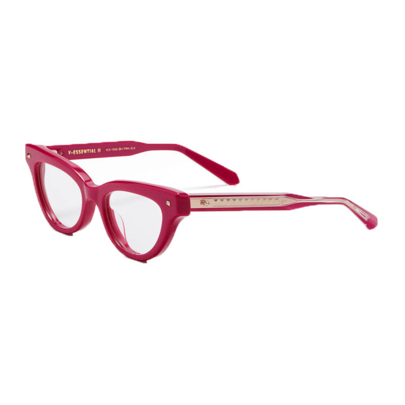 New Valentino Hot Pink Cat-Eye Women\'s Eyeglass Frames - Authentic Valentino | Accessories | Authentic Valentino Va 372 5205  main image 2
