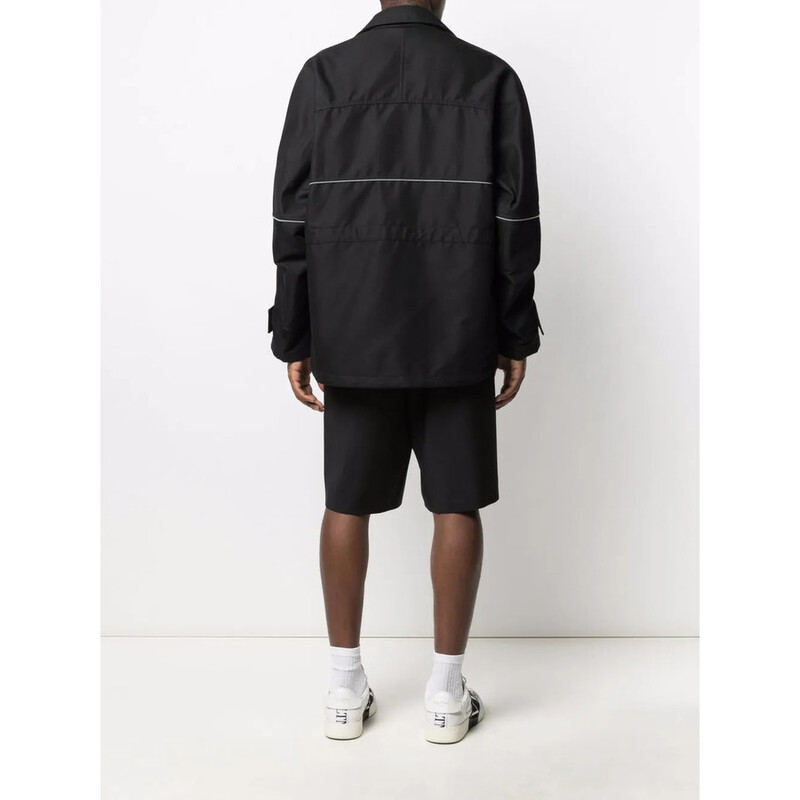 Valentino Garavani Garavani Dark Blooming-Print Hooded Jacket