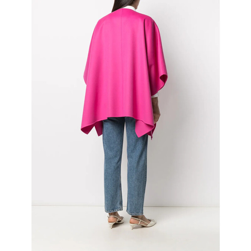 Valentino Garavani Garavani Draped Button Cape VB3CG23515EKX7