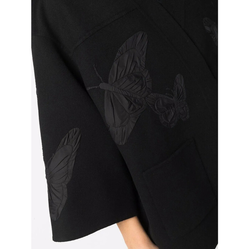 Valentino Garavani Garavani Embroidered Butterfly Wrap Jacket
