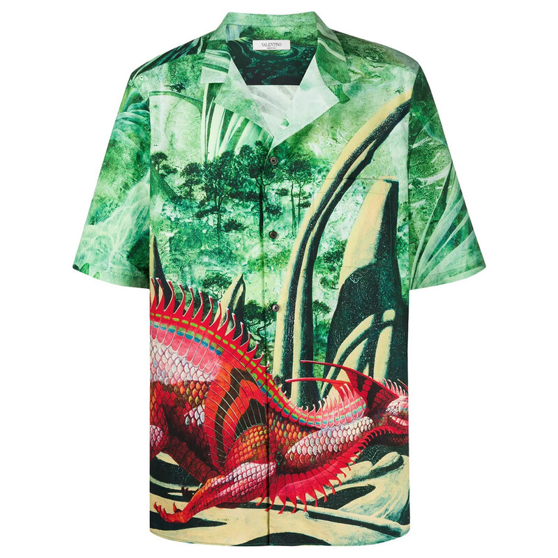 Valentino Garavani Garavani Graphic Print Shirt TV0AA77165R83M