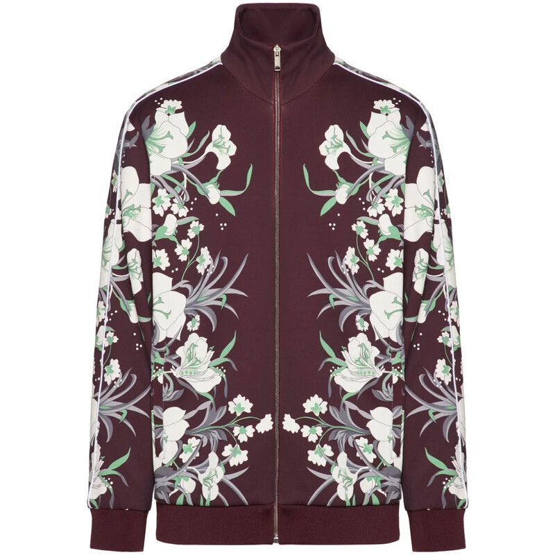 Valentino Garavani Garavani Graphic-Print Zip-Fastening Jacket
