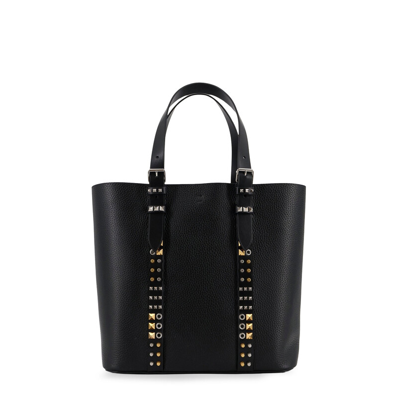 Valentino Garavani Garavani Leather Shoulder Bag With Iconic Studs
