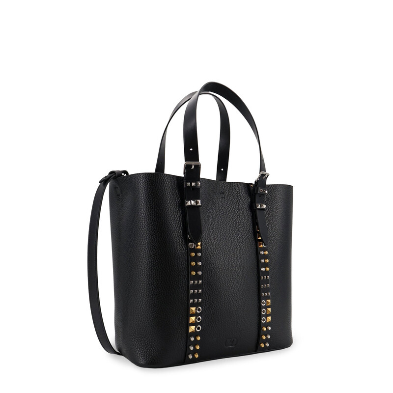 Valentino Garavani Garavani Leather Shoulder Bag With Iconic Studs