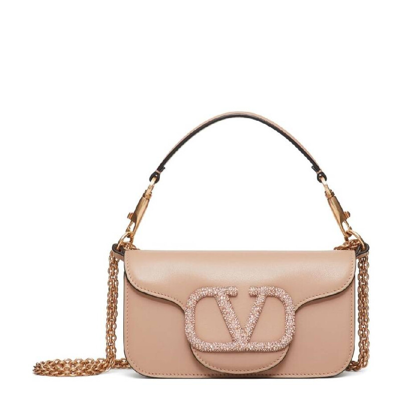 Valentino Garavani Garavani Loco Small Leather Shoulder Bag