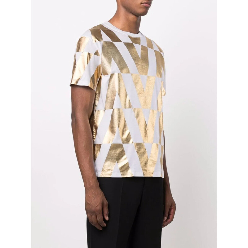 Valentino Garavani Garavani Logo Print Cotton T-Shirt