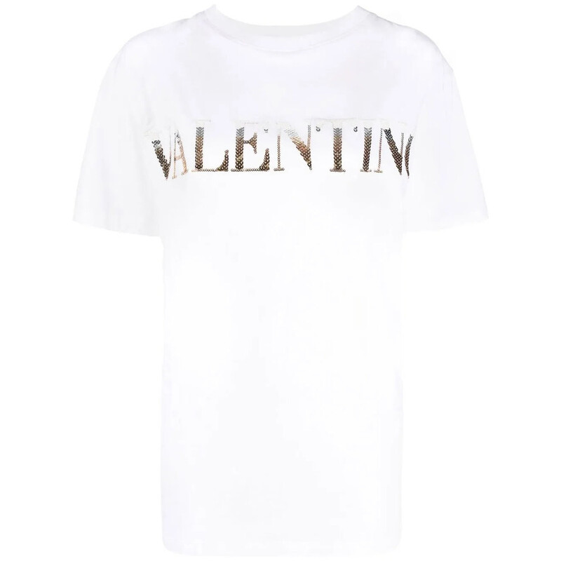 Valentino Garavani Garavani Logo-Print Cotton T-Shirt