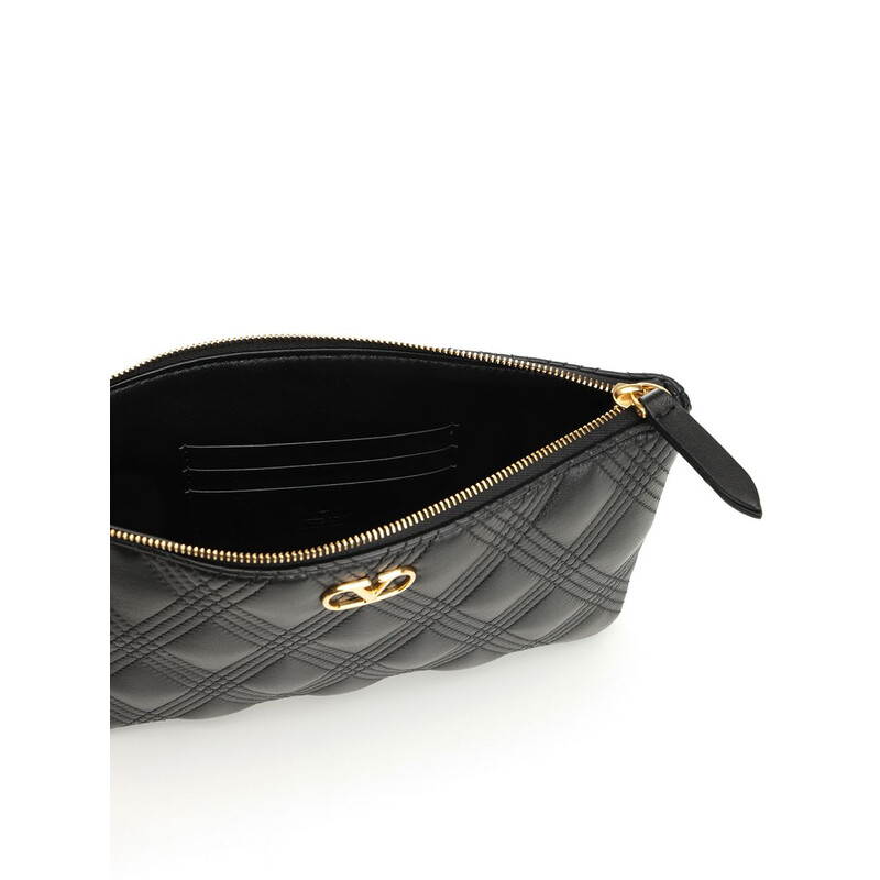Valentino Garavani Garavani Medium quiltie 67 Clutch Bag 7W2P0AS5MIC ...