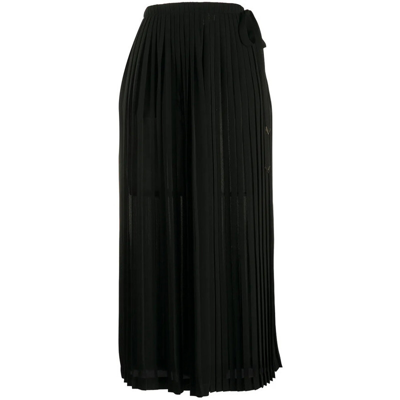 Valentino Garavani Garavani Pleated Midi Skirt TBDRA5R01MH0NO