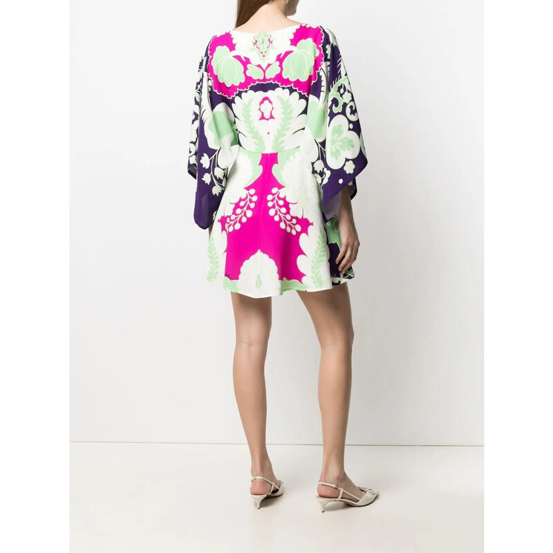 Valentino Garavani Garavani World Arazzo-Print Mini Dress