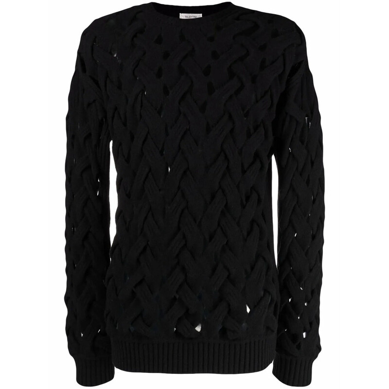 Tomato 　VALENTINO ブラック クロップドセーター $_57.JPG?set_id=880000500F