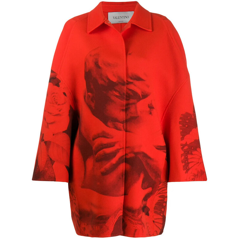メルタロ ヴァレンティノ アンダーカバー lovers Valentino Garavani Garavani X Undercover Lovers Print Oversized