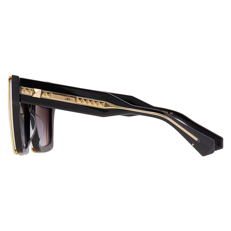 VALENTINO - ⭐️ゆりぱ⭐️ Valentino Garavani Grace Grey Gradient Butterfly Ladies Sunglasses