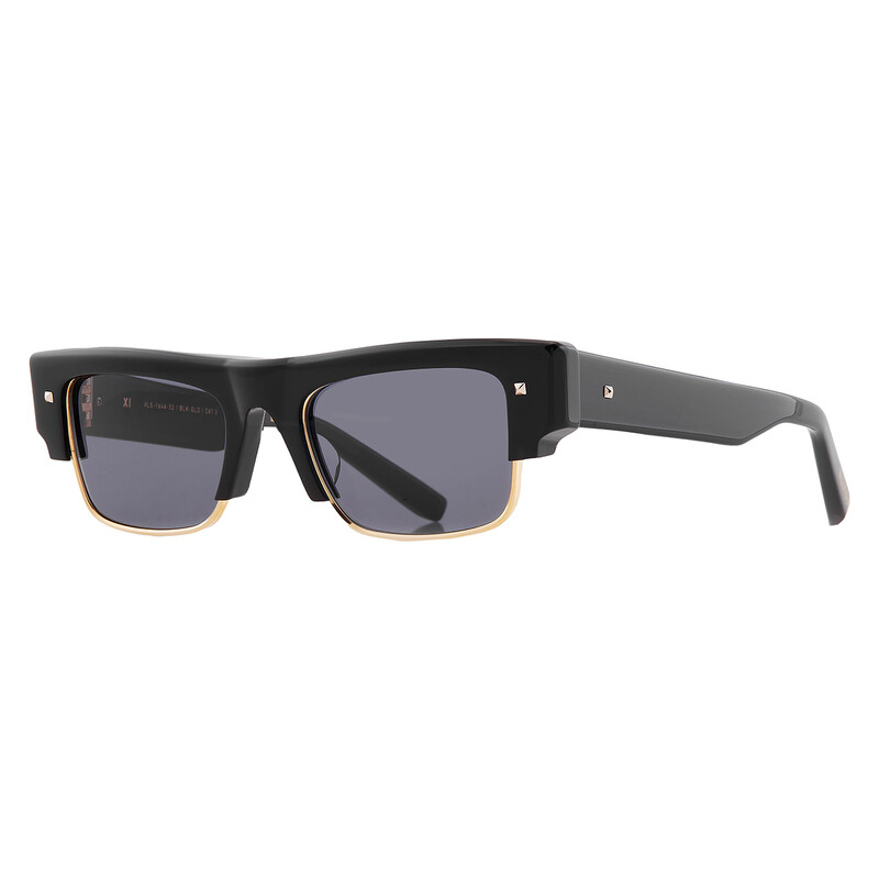 Valentino Garavani VLS-164-C-52 52mm Valentino Garavani Brown Rectangular Unisex Sunglasses VLS  main image 4