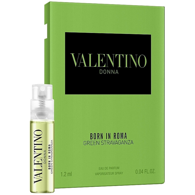 Valentino Ladies Born In Roma Green Stravaganza EDP Spray 0.04 oz Fragrances 3614274046243