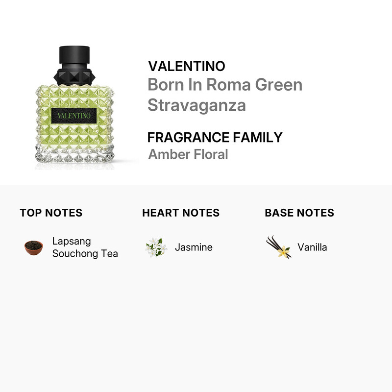 Valentino Garavani Ladies Born In Roma Green Stravaganza EDP Spray