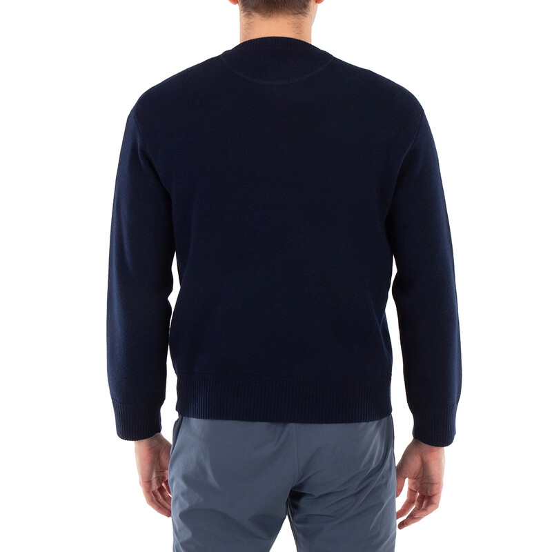 Valentino Garavani Logo Embroidered Crewneck Virgin Wool Jumper