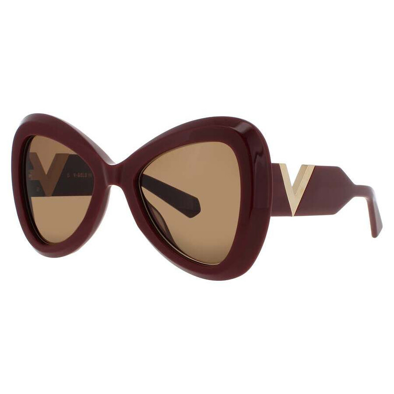 Valentino Black and Brown Sunglasses VALENTINO Sunglasses main image 2