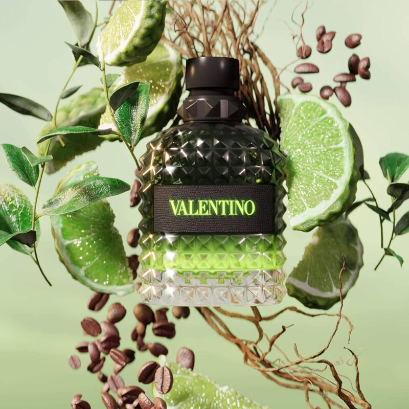 Valentino Garavani Men's Born in Roma Green Stravaganza EDT Spray