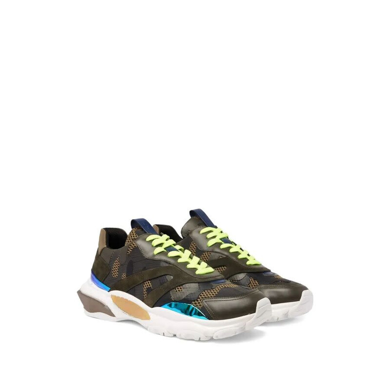 Valentino Garavani Men's Green Sneakers, US Size 7 SY2S0B05MUXE1B
