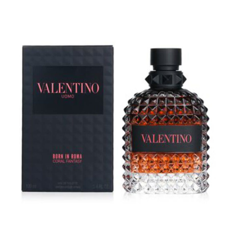 Valentino Men's Uomo Born In Roma Coral Fantasy EDT Spray 3.4 oz Fragrances 3614273672412