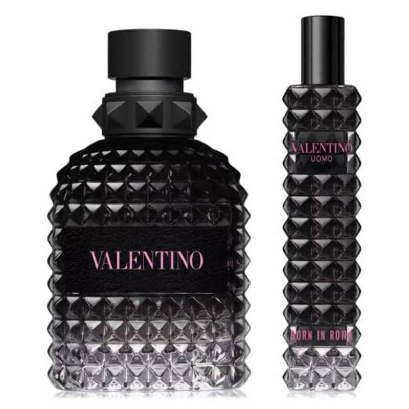 Valentino Men's Uomo Born In Roma 2pcs EDT Gift Set Fragrances 3660732634903