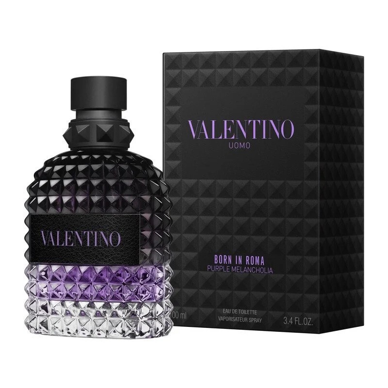 Valentino Garavani Men's Uomo Born In Roma Purple Melancholia EDT