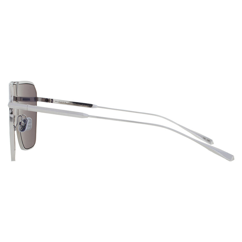 Valentino Garavani V - GOLDSHIELD Grey Pilot Unisex Sunglasses VLS