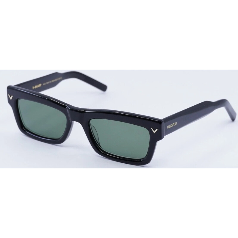 Valentino Garavani V - SHARP Green Rectangular Unisex Sunglasses