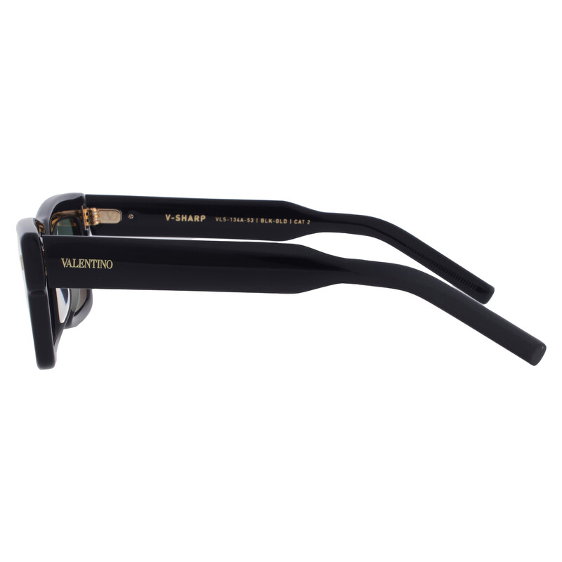 Valentino Garavani V - SHARP Green Rectangular Unisex Sunglasses
