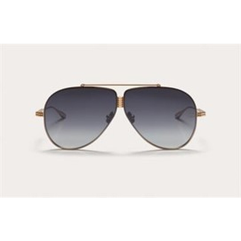 Valentino Garavani XVI Grey Flash Mirror Pilot Unisex Sunglasses