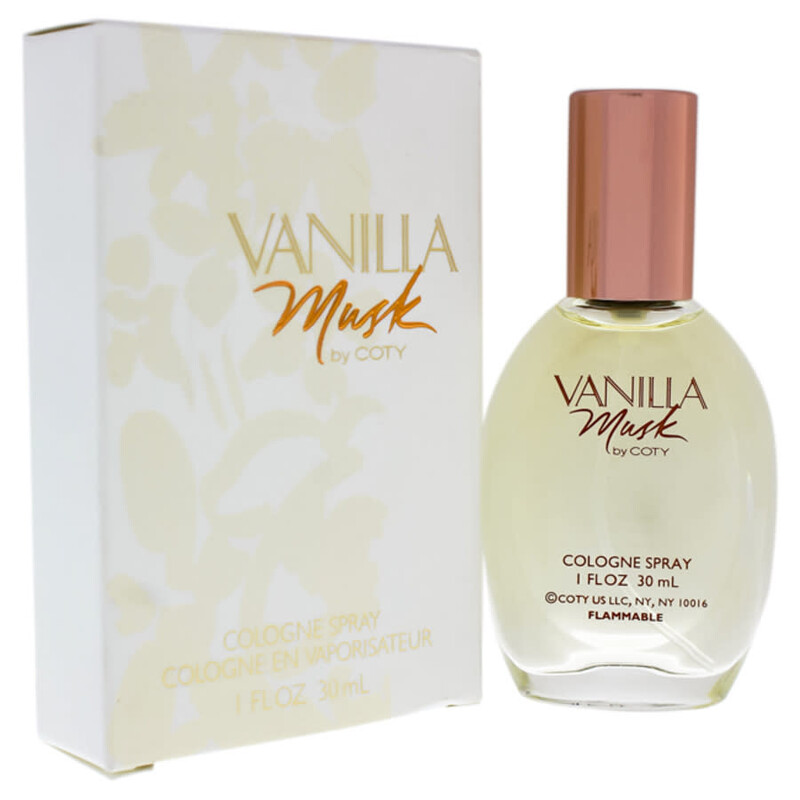 新品　コティ バニラムスク 30ml 未使用 Coty Vanilla Musk / Coty Cologne Spray 1.0 oz (w) 031655164144