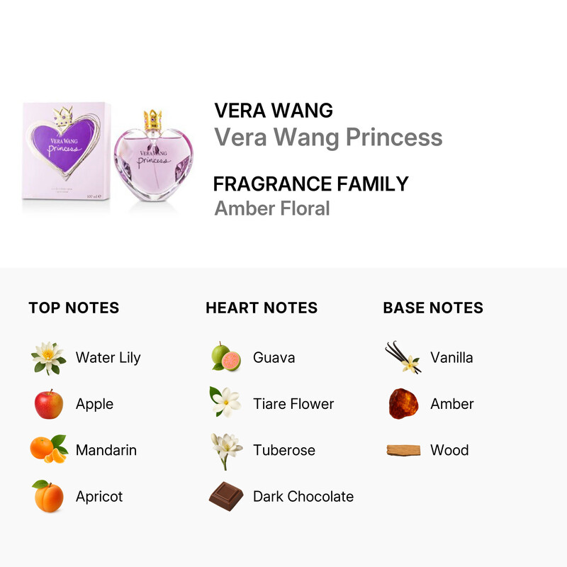 Vera Wang Princess by Vera Wang for Women EDT Spray 3.4 oz